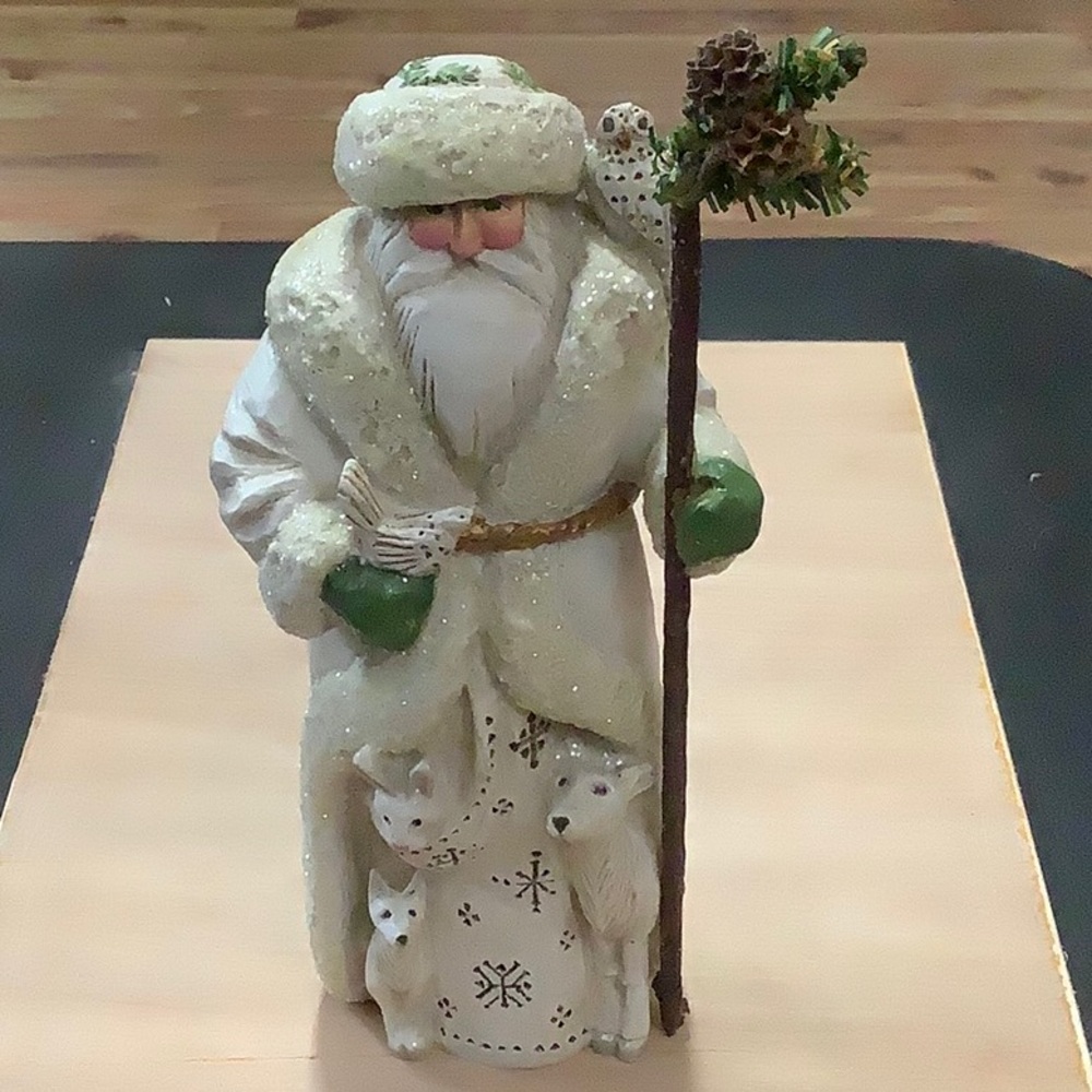 Pam Schifferyl Winter White Santa